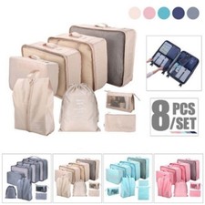 8PCS Packing Cubes Luggage