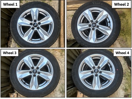 Audi 5 spoke - 5, alloy