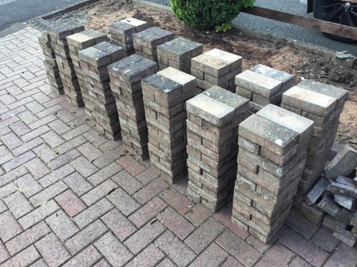 Used block paving - paving, bricks