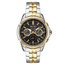 Exclusive Seiko Coutura Watch. Mens Two Tone Chronograph Watch - PREOWNED V5