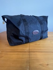 Mulberry Travel Bag Black Nylon with Leather | Approx L78cm | W30cm | H42cm