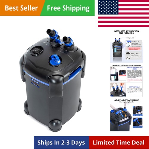 Canister filter ultra quiet - canister, filter,