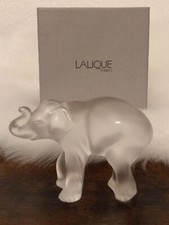 Lalique France Baby Elephant Figurine in box.  Excellent condition.