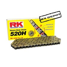 RK 520H GOLD MX RACING CHAIN