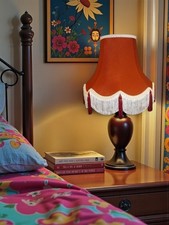 Terracotta table lampshades