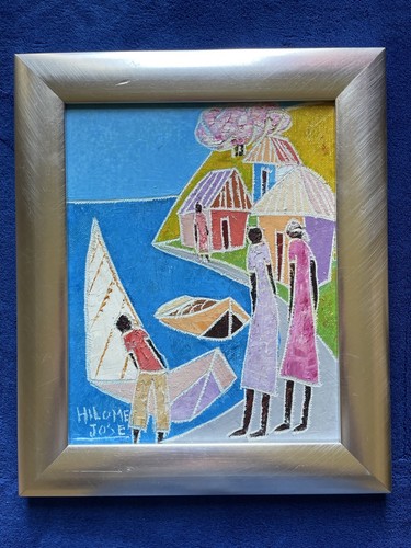 Framed original acrylic - framed,