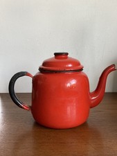 Vintage Enamel Ware Kettle