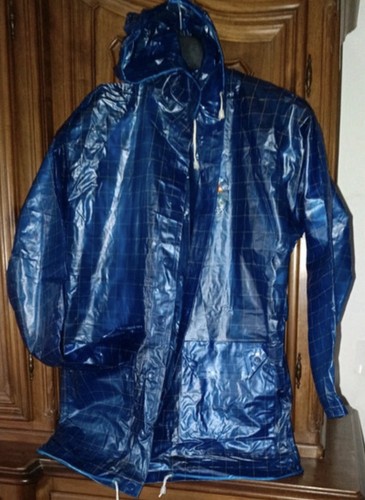 Retro pvc raincoat plastic - pvc,