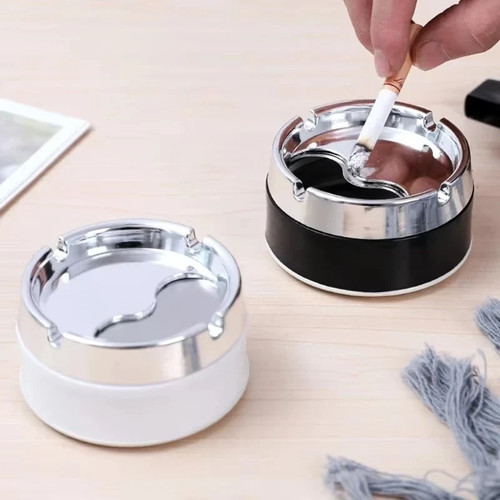 Stainless steel ashtray - stainless, with