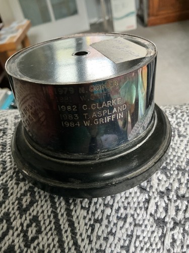 Vintage black trophy - black,