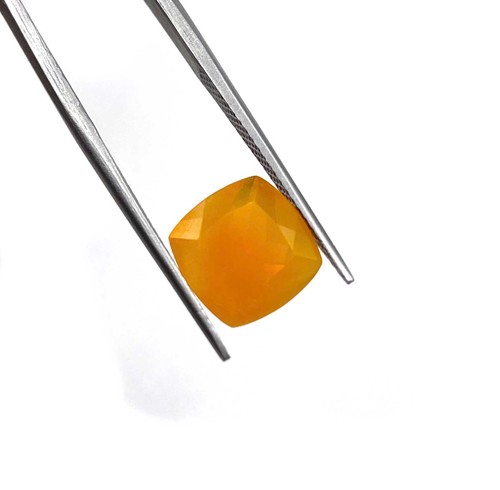 Natural brazilian fire opal - fire,