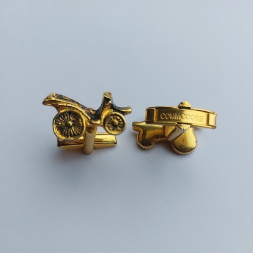 Vintage car gold - vintage, plated