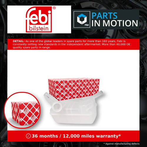 Coolant expansion tank - coolant,