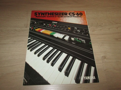 Yamaha brochure 1977 - yamaha, cs-60