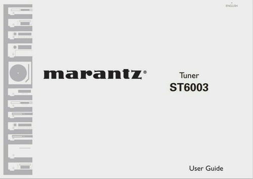 Marantz st6003 am - -, fm