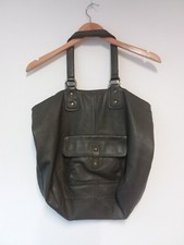 Vintage GAP Leather Tote Shoulder Bag