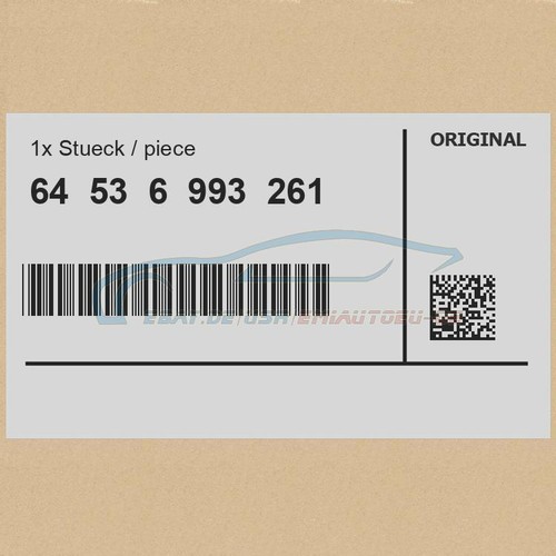 Genuine bmw 64536993261 - genuine,