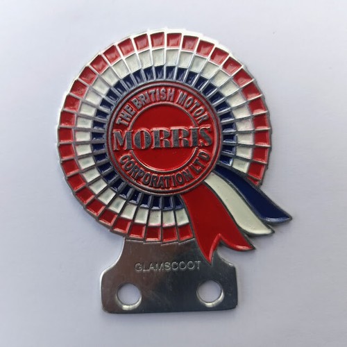 Bmc morris rosette club badge - rosette,