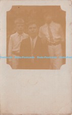 R227859 Man and Boys Zigo Post Card 1906 Old Photography Postcard