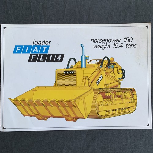 Fiat fl14 loader brochure - fiat,