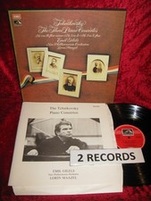 1974 UK NM 2 LP SLS 865 STEREO Tchaikovsky* - Emil Gilels, New Philharmonia Orch