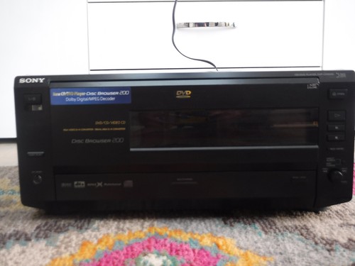 Sony disc browser - sony, cd/dvd