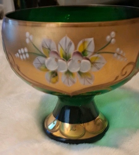 Czech vintage bohemian glass - czech,