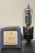 Mullard el38 pentode valve - el38,