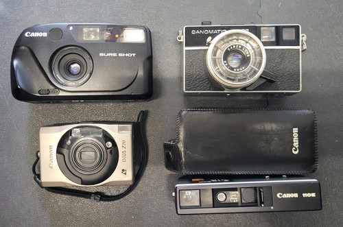Canon cameras job lot - , 35mm