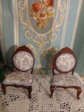 Two 1/12 Dolls House Regency