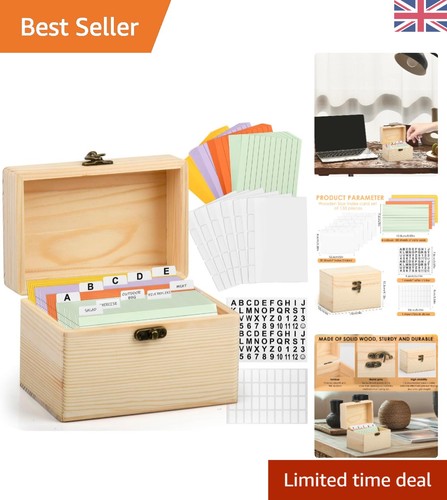 Index card box - index,