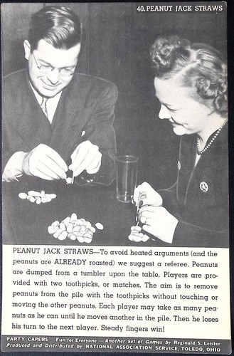 Vintage 1950s party capers - 1950s,