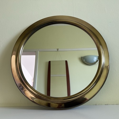 Vintage brass round porthole - brass,