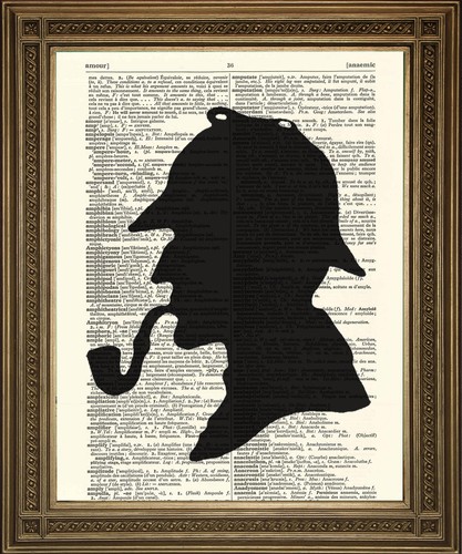 Sherlock holmes print - holmes,