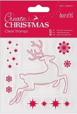 Papermania Rubber Stamp 6pc