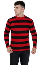 Adults Long Sleeve Red And