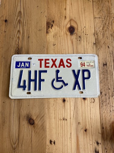 Vintage texas 1994 disabled - 1994, us