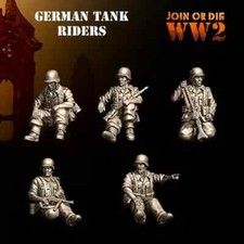 WW2 German tank riders