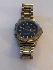 Avia Mariner - Gents blue and silver gents dive watch - Untested