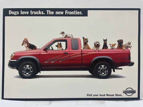 Nissan frontier truck - truck, dogs