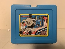 Bluebird Thomas the Tank Engine Lunchbox 1984 Vintage 80’s Lunchbox 1981 Used