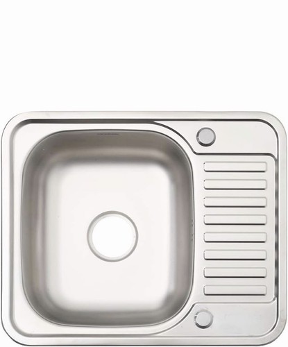 Stainless steel kitchen sink - stainless,