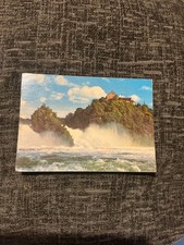 RHINEFALL AND LAUFEN CASTLE, SWITZERLAND POSTCARD