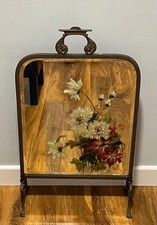 Antique Brass Fireplace Fire