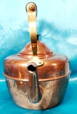 Copper & Brass Tea Kettle/Pot