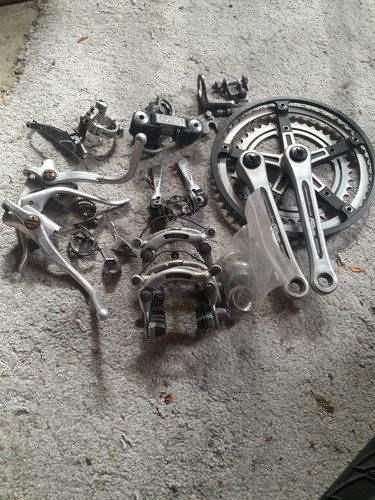Groupset from 1970s raleigh - groupset,
