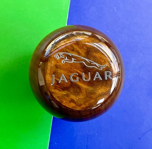 Jaguar gear shift knob - gear, wood