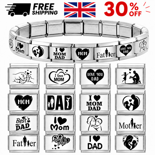 Italian charms bracelet - charms,