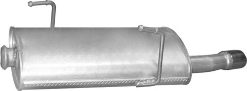 End silencer for - silencer, peugeot:206