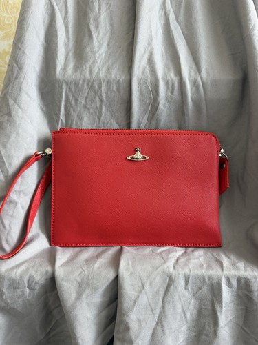 Vivienne westwood red wristlet - red,
